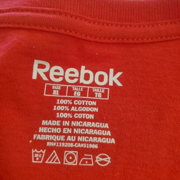 Chicago Blackhawks 2015 Stanley Cup Champions T-Shirt Reebox Men's XL NEW NWT - Picture 3 of 9